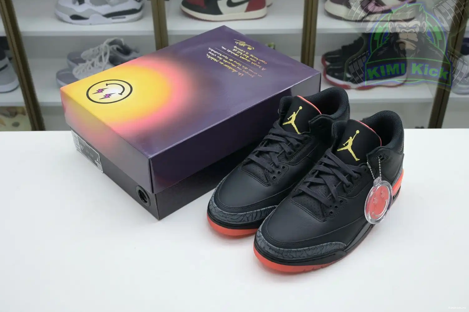 J x Balvin Kimikick Air 3 Jordan 0527